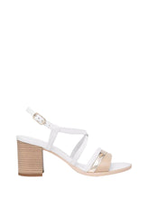 Nero Giardini Sandalo Donna Bianco